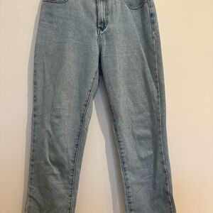 PacSun Light Blue Straight Leg Mom Jeans
